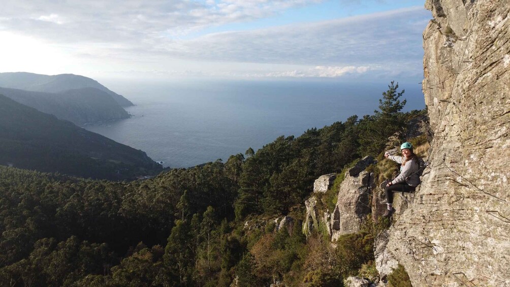 Picture 1 for Activity Cedeira: Senda do Santo Via Ferrata Route 2