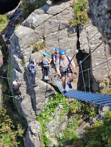 Cedeira: Senda do Santo Via Ferrata Route 1