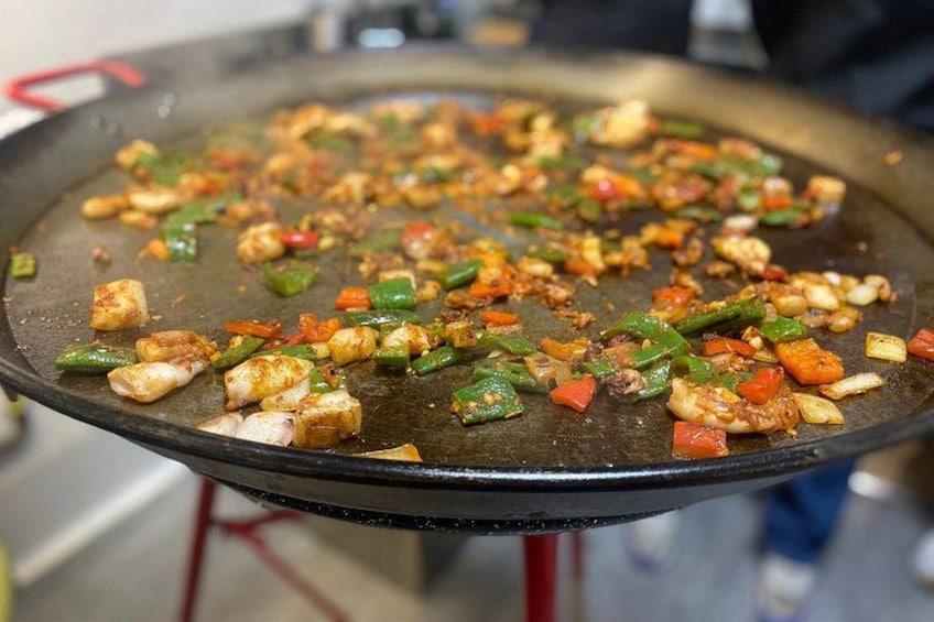 Madrid: Paella Sangria and Churro Making Class in the City Center 3