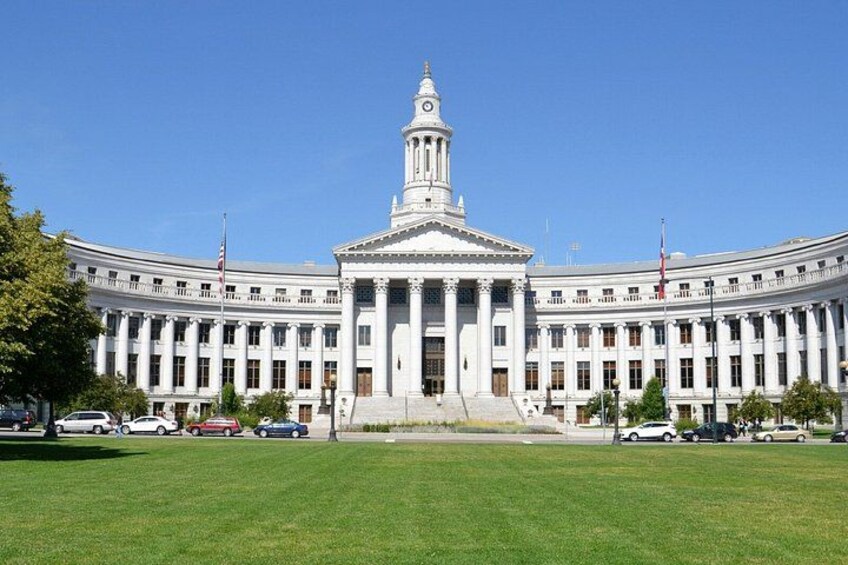 City and County Building: The majestic neoclassical arched facade that borders the elegant Civic Center Park. 2