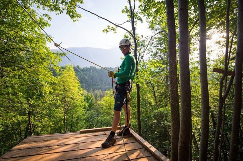 Bled 7-Line Scenic Alpine Zipline Adventure 1