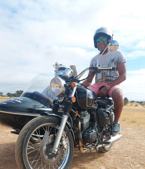 Picture 3 for Activity Megalithic & Medieval Tour of Monsaraz in a Moto Sidecar 4