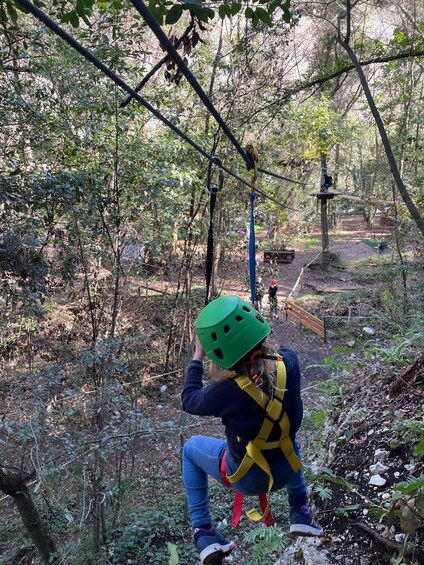 Picture 6 for Activity Nice: Tree climbing discovery for kids in a natural setting 3