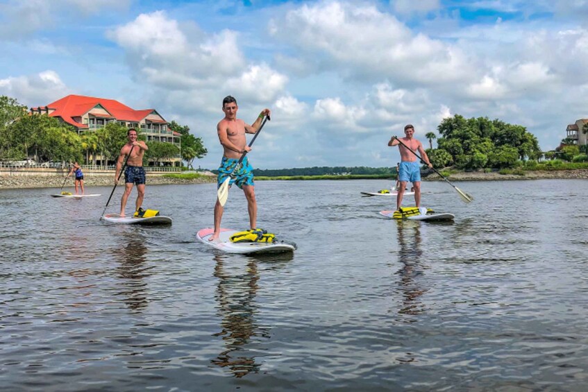 Picture 5 for Activity Hilton Head: Family Paddleboarding Adventure 2