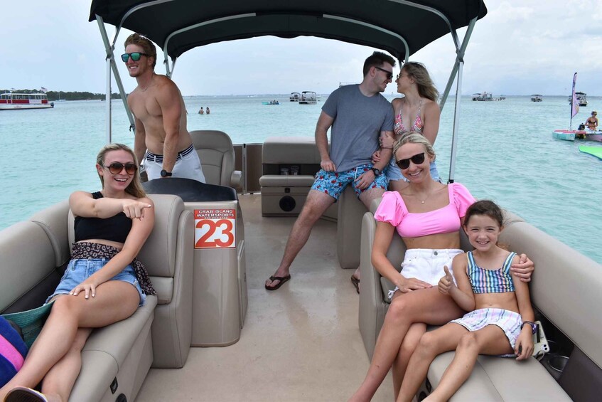 Picture 1 for Activity Full Day Pontoon Boat Rental- Okaloosa Island 3