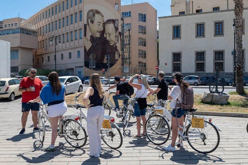 Bike tour of the historic center of Palermo with tasting 5