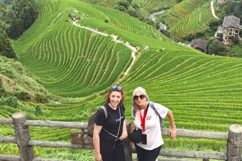 Longji Rice Terraces Group Tour Long Hair Village Guilin Pickup 4