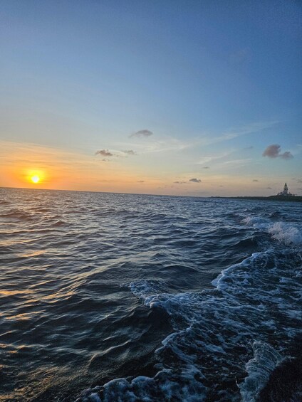 Picture 6 for Activity Curacao: Private Sunset Charter Cruise with Drinks and Bites 4