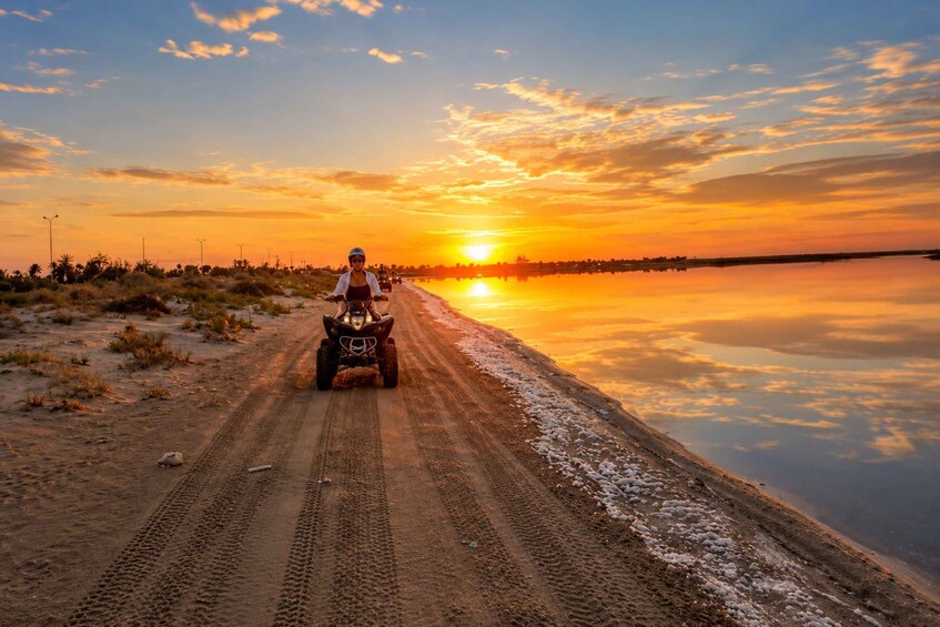 Picture 32 for Activity Djerba Quad : 3h Ride to flamingo island way 3