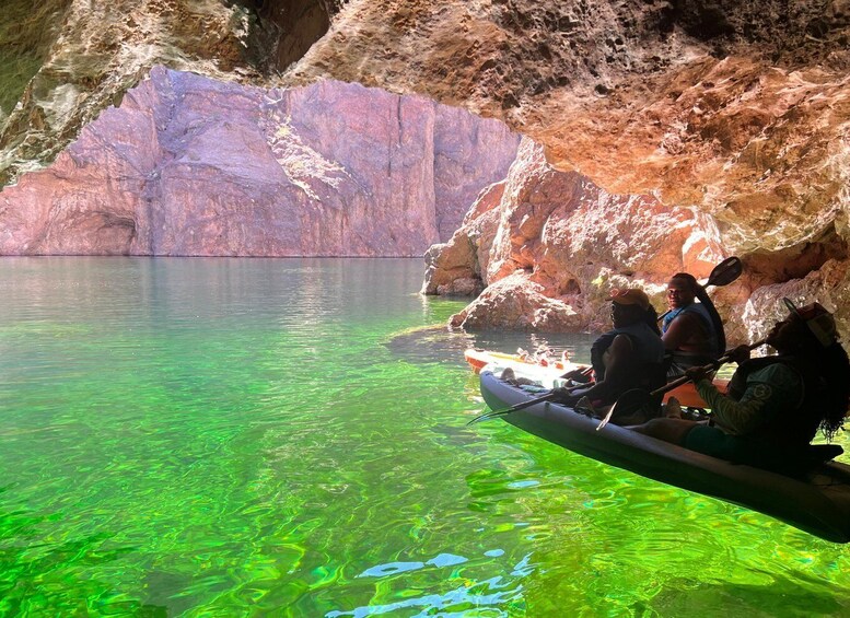 From Las Vegas: Emerald Cave Kayak Tour with Hotel Pickup 2