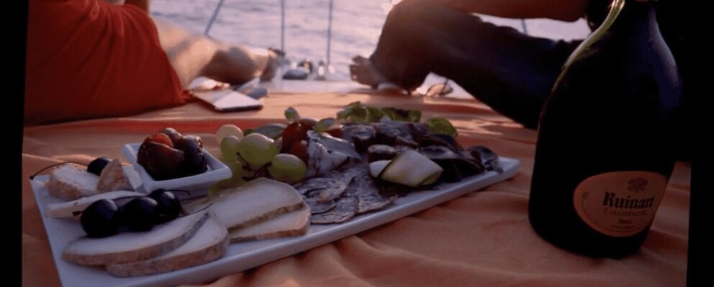 Picture 5 for Activity Bonifacio: Sunset Aperitif Dining Boat Tour 3