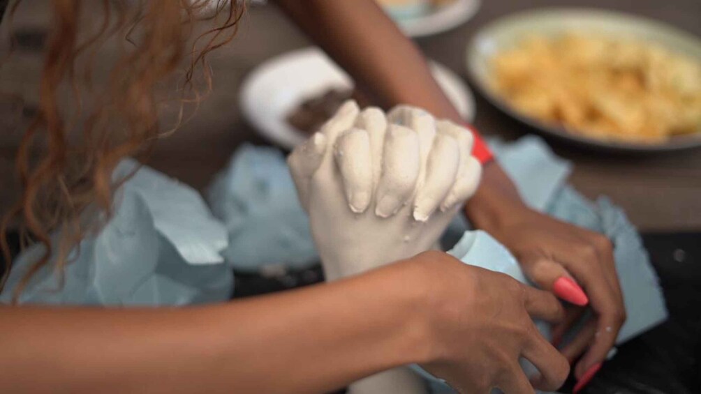 Picture 2 for Activity Cape Town: Hand Casting Experience for Couples 2