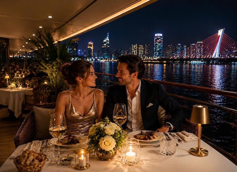 Picture 1 for Activity Saigon River Dinner Cruise with City Night Views 2