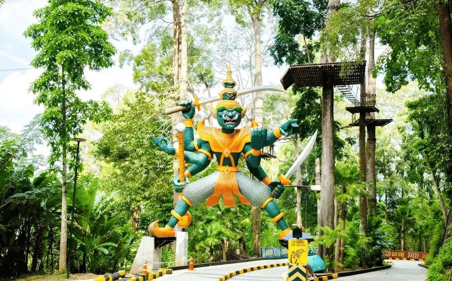 Picture 7 for Activity Phuket: Hanuman Luge Ticket Combined with Zipline World+ 2