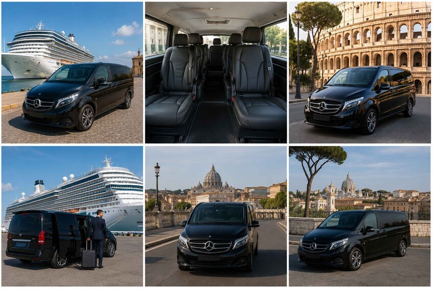 Picture 2 for Activity Private Transfer Civitavecchia Cruise Port to Rome 2