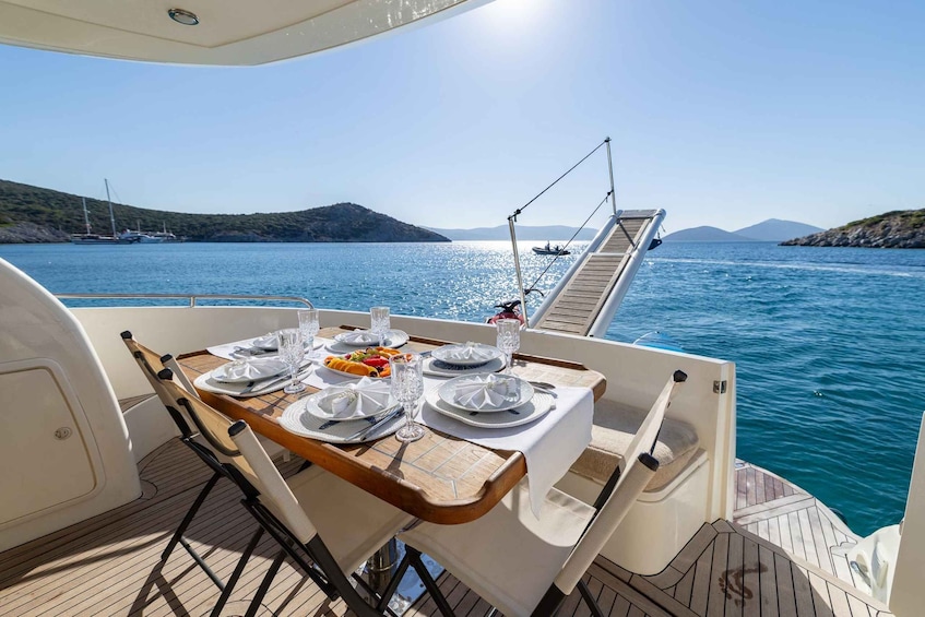 Picture 3 for Activity Bodrum: Bodrum Private Sunset Yacht Tour 46 ft. 3