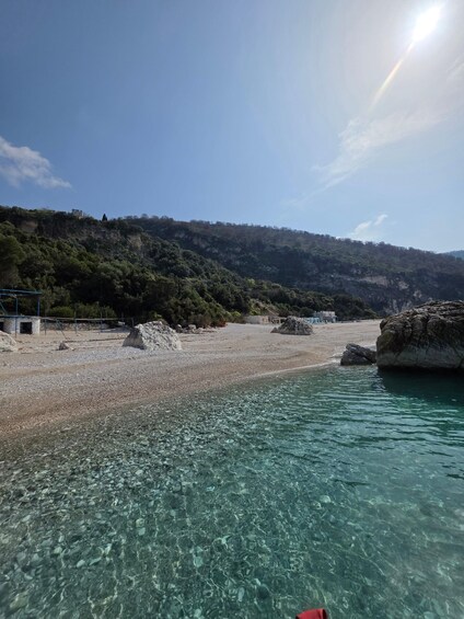 Picture 33 for Activity Sarandë: Boat Tour to Kroreza with Snorkel and free Umbrella 2