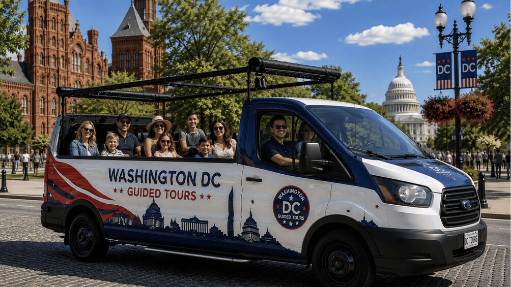 Washington DC's Memorials Guided Open-Air Cruiser Tour 1