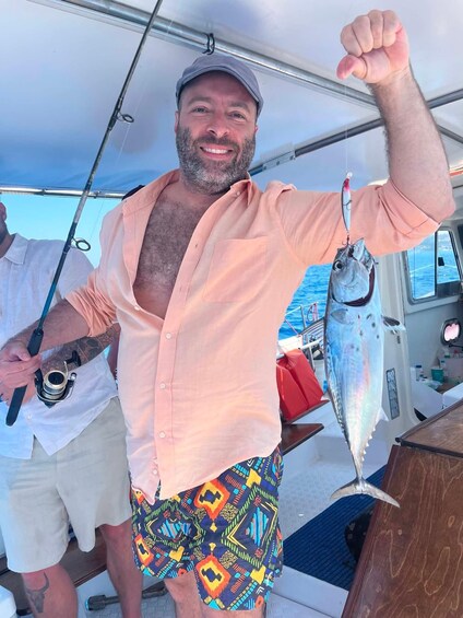 Picture 46 for Activity Rhodes:Fishing Trip with BBQ and Swimming Captain Manolis 4