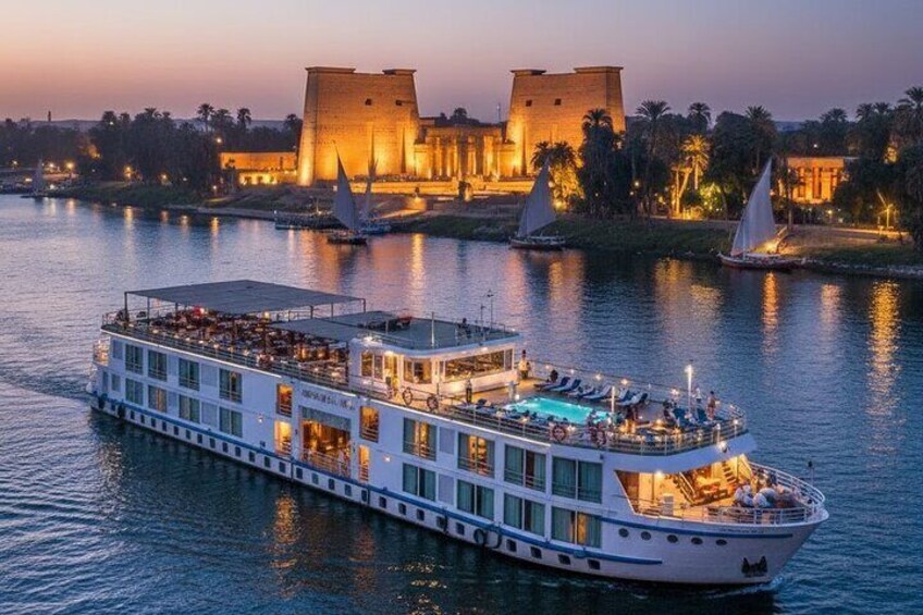 2 Night Nile Cruise from Luxor to Aswan with Guided Tours 1