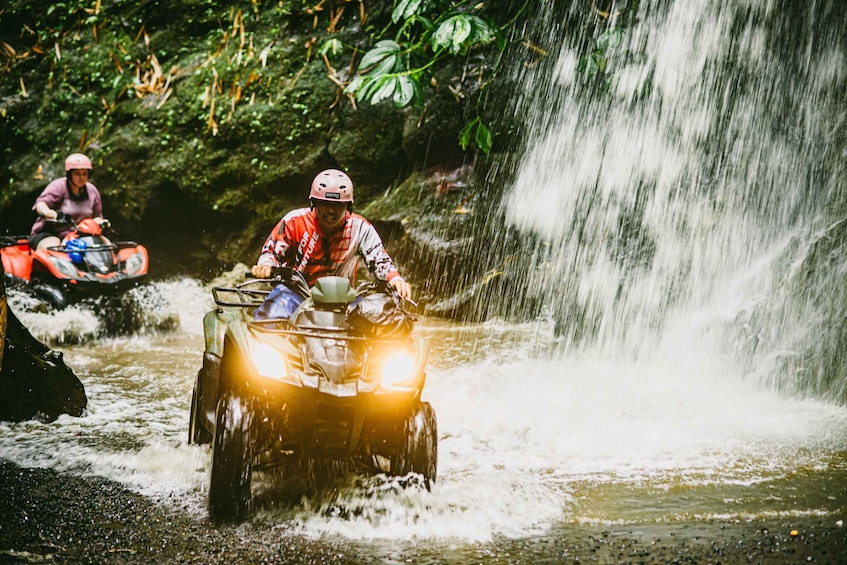 Picture 6 for Activity Ubud Quad Bike Tour with Waterfall, Long Tunnel, and Lunch 5