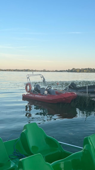 Picture 11 for Activity Warsaw: Zegrze Lake Motorboat Rental with Fuel 5