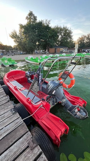 Picture 13 for Activity Warsaw: Zegrze Lake Motorboat Rental with Fuel 4