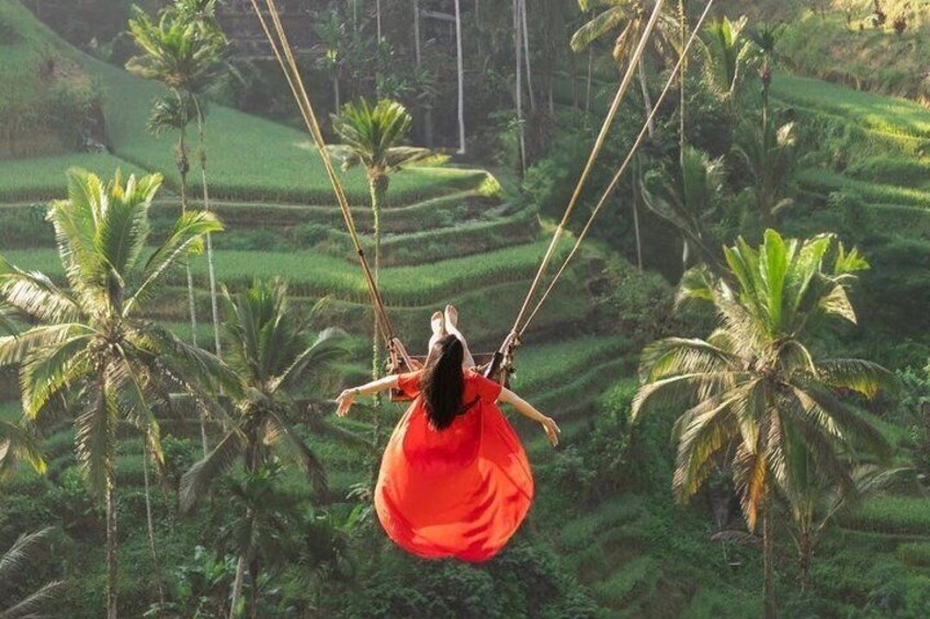 Ubud Waterfalls, Rice Terrace and Jungle Swing Tour 4