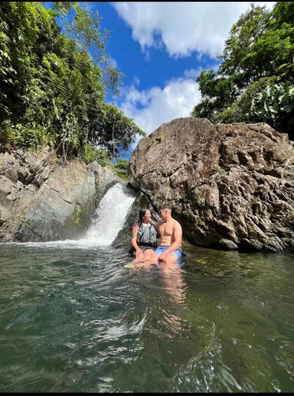 El Yunque hike, river, rope swing and water slides excursion 1