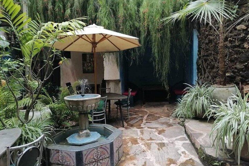 Secret garden a restored Building in Stone town 2