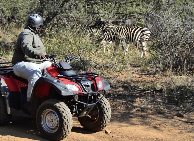Sun City: Letsatsing Game Park Nature Trail Quad Bike Tour 1
