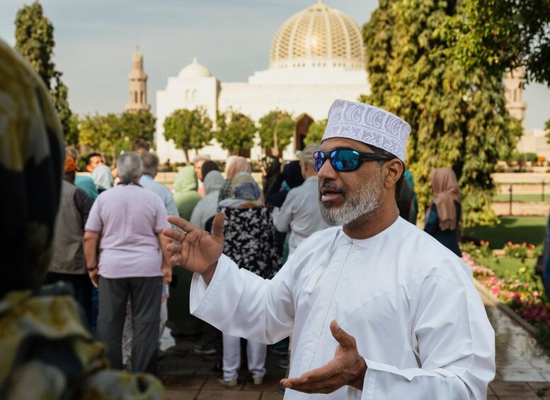 Picture 3 for Activity Guided Walking Tour of Sultan Qaboos Grand Mosque in Muscat 4
