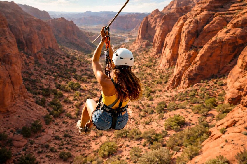 Antelope Ridge Adventure Park: Zipline Tour 1