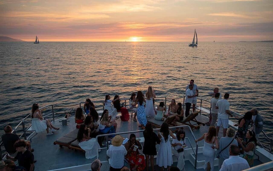 Picture 3 for Activity Catamaran Sunset Cruise with Live Saxophone & Open Bar 2