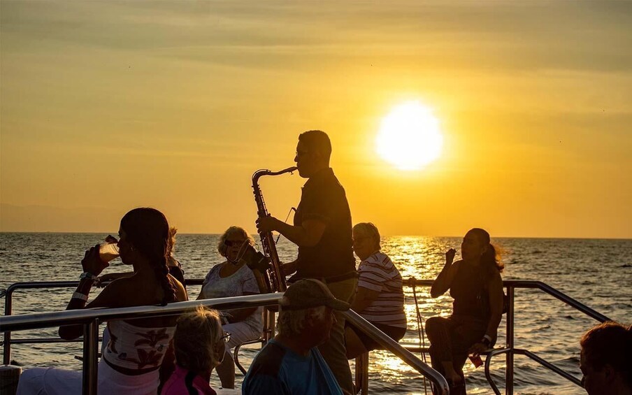 Picture 1 for Activity Catamaran Sunset Cruise with Live Saxophone & Open Bar 3