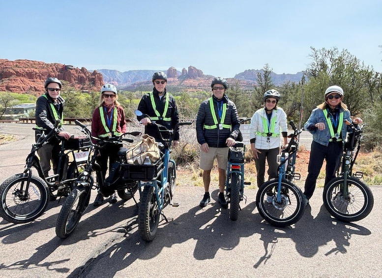 Picture 9 for Activity Sedona: E-Bike Sunset Tour to 7 Sacred Pools and Stupa 4