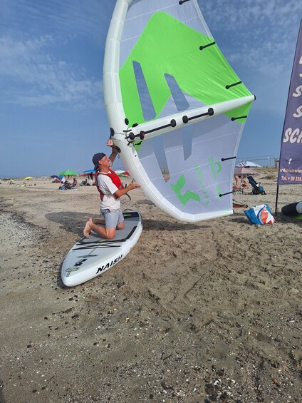 Picture 13 for Activity Porto Torres: Beginner Wing Foiling Course in Platamona 3