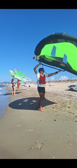 Picture 23 for Activity Porto Torres: Beginner Wing Foiling Course in Platamona 5