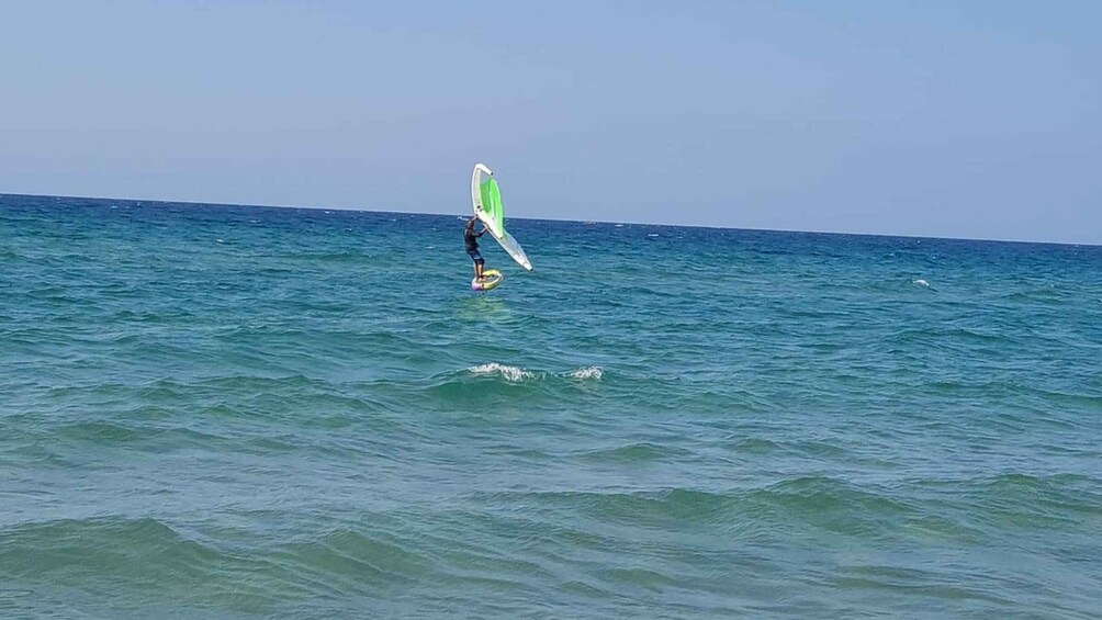 Picture 8 for Activity Porto Torres: Beginner Wing Foiling Course in Platamona 5