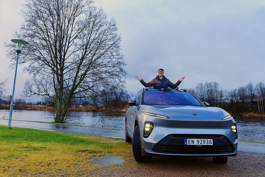 Get driven around in a Modern Electric Car 2