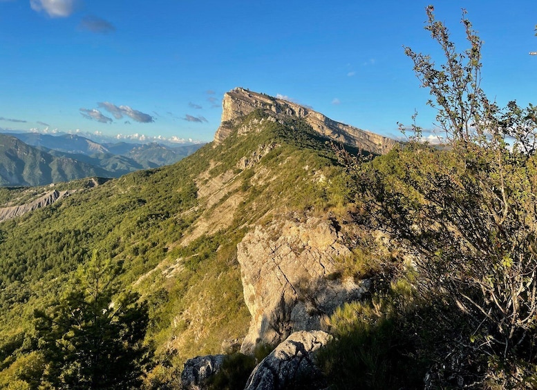 Sunset on Gâche mountain - Panoramic view of the Alps 1