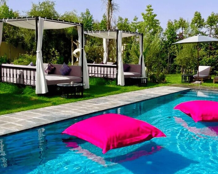 Picture 7 for Activity From Marrakesh: Relaxing Villa Pool Day with Lunch 2