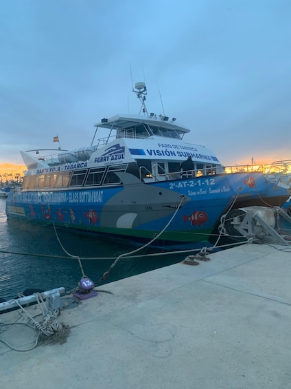 Picture 4 for Activity From Santa Pola: Catamaran Ferry Vision submarina to Tabarca 3