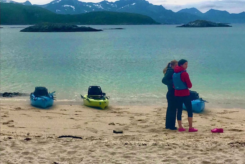 Picture 3 for Activity Exclusive, Sommarøy: Half-day guided trip in a user-friendly Hobie kayak 5