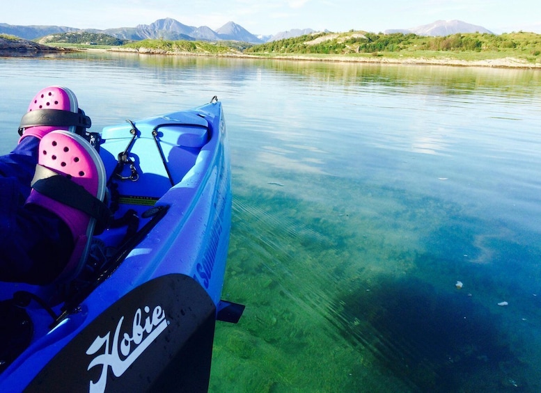 Exclusive, Sommarøy: Half-day guided trip in a user-friendly Hobie kayak 1