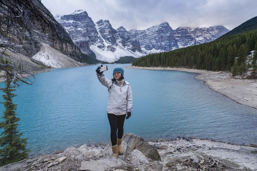 Picture 17 for Activity From Banff: Shuttle Bus to Lake Louise and Moraine Lake 3