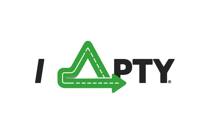 A logo with a green arrow forming a triangle and the letters 'I' and 'PTY' in black. 3