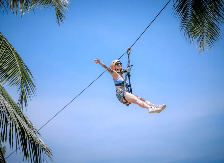 Koh Samui: Samui Zipline adventure and hotel pick up service 1