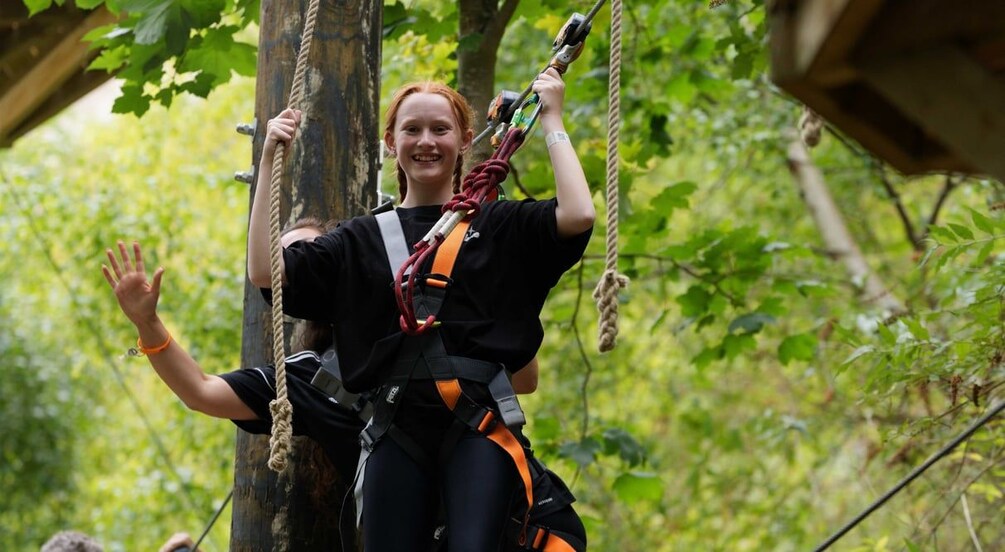 Picture 6 for Activity Kent: Treetop High Ropes Course with 40+ Obstacles 3