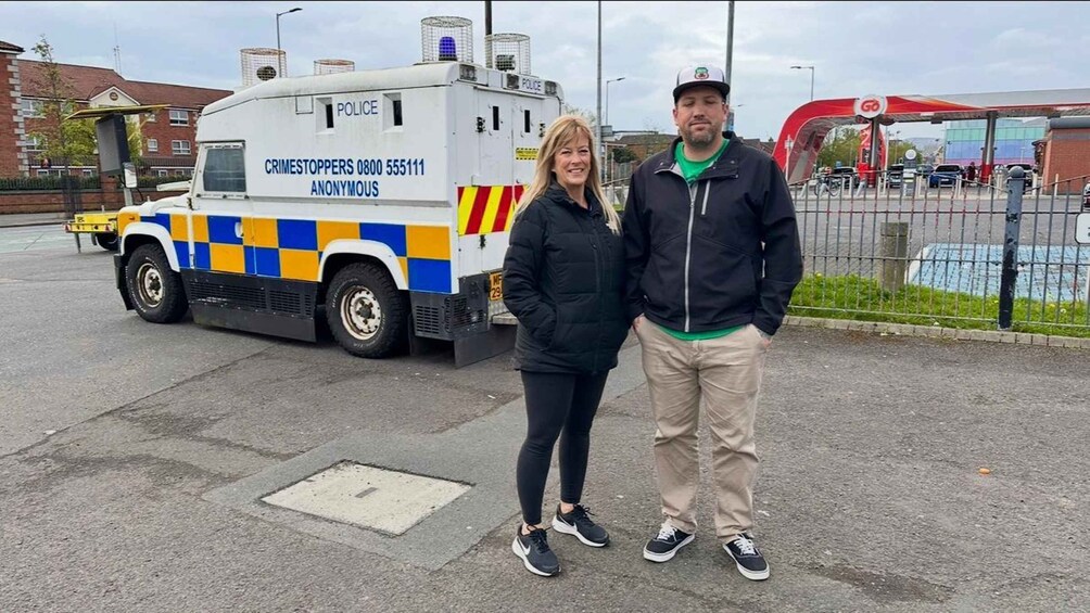 Picture 2 for Activity World Famous Private Belfast Political Taxi Tour 2 Hours 2